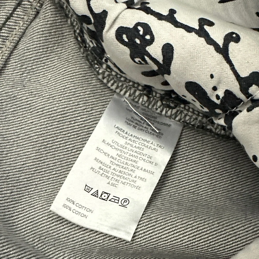 New Free People Eden High Slouchy Flare Jeans ~ Diamond Gray - Picture 10 of 11